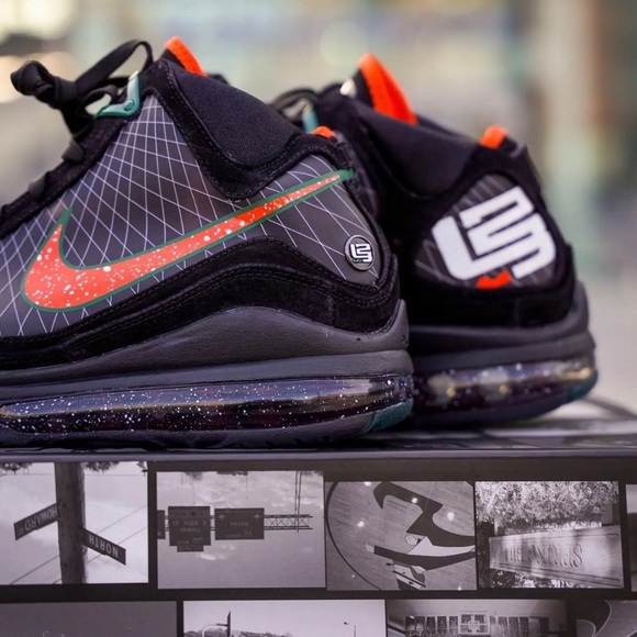Nike LeBron 7 FAMU Florida A&M University Black Orange Green DX8554-001 Size 14 - Picture 8 of 16